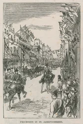 Prozession in der St. Jamess Street