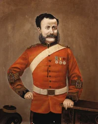 Quartiermeister Sergeant H. Crisp, Portsmouth Militia Division, Royal Engineers, 1894