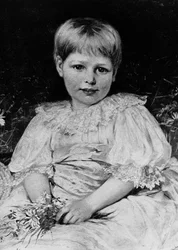 Radclyffe Hall im Alter von 5 Jahren