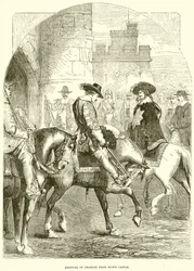 Verlegung von Charles aus Hurst Castle