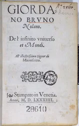 Titelseite von De l