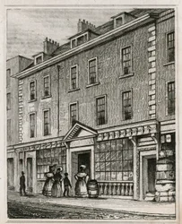 Wohnsitz des verstorbenen Richard Bently