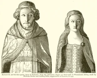 Richard II. und seine erste Königin, Anne von Böhmen