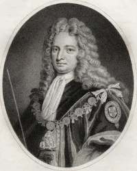Robert Harley, graviert von Maddox, Illustration aus 