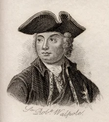 Robert Walpole, 1. Earl of Orford, aus 