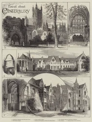 Rund um Canterbury (Gravur)