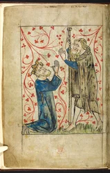 Athelstan mit Guy von Warwick, aus 