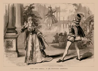 Szene aus "Zitella" an der Polytechnischen Institution