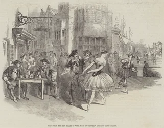 Szene aus dem neuen Ballett 