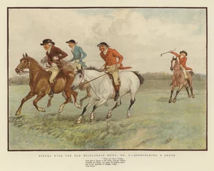 Szenen mit der alten Mickledale Jagd