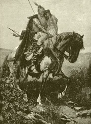 Sigurd mit dem Körper von König Harold