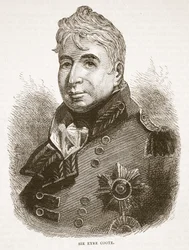 Sir Eyre Coote, Illustration aus Cassells Illustrierter Geschichte Indiens von James Grant, veröffentlicht 1879