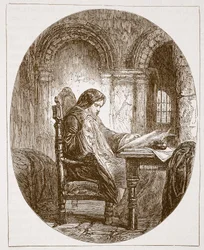 Sir John Eliot im Gefängnis