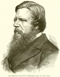 Sir Stafford Northcote (später Earl of Iddesleigh)