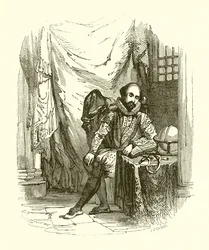 Sir Walter Raleigh im Tower