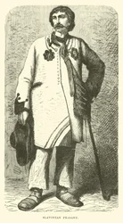 Slawonischer Bauer (Gravur)