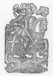 St. Georg und der Drache