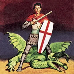 St. Georg und der Drache