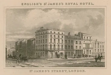 St. Jamess Royal Hotel, St. Jamess Street, London