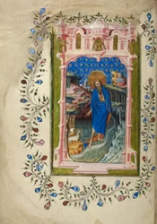 Johannes der Täufer mit Agnus Dei 1405-10