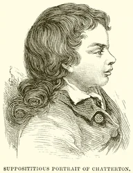 Angebliches Porträt von Chatterton