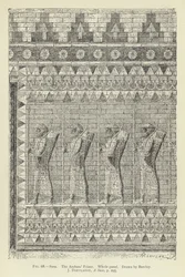 Susa, Der Bogenschützenfries, Ganzes Panel