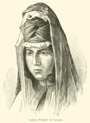 Tatarische Frau aus Kasak