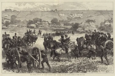 Die Herbstkampagne, Sir Charles Staveleys Truppe greift Sir Hope Grants Position auf dem Hog