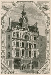 Die Büros der British and Irish Magnetic Telegraph Company, Threadneedle Street, London