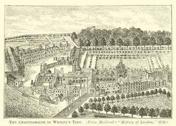 Die Charterhouse zu Wesleys Zeit