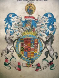 Das Wappen von Francis, 6. Earl von Rutland