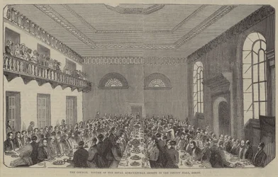 Das Ratsessen, Royal Agricultural Society, County Hall, Derby