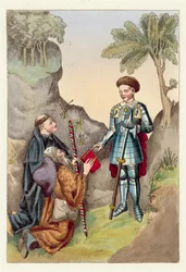 Der Earl von Salisbury und John Lydgate