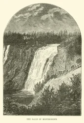 Die Wasserfälle von Montmorenci