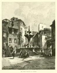 Der große Brunnen in Viterbo