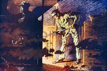 Die L.M.S.R. Nachtpost, Illustration aus 