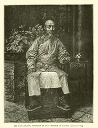 Der verstorbene Jin-Lin, Gouverneur der Provinz Kanton, Quang-Tung