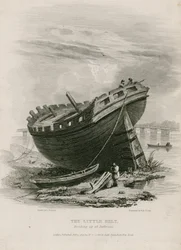 Der kleine Gürtel, der in Battersea auseinanderbricht