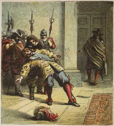Die Ermordung Buckinghams, veröffentlicht 1890