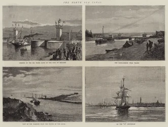 Der Nordseekanal (Gravur)