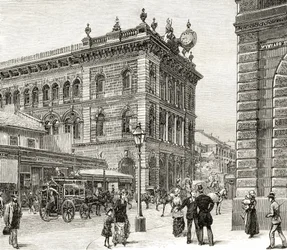 Das Postamt, George Street, Sydney, ca. 1880, aus 