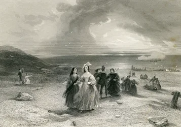 Die Königin in Burlington, von R. Wallis, 1844