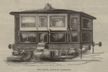 Die königliche Eisenbahnwagen