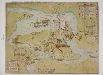 Die Belagerung von Eniskillen Castle