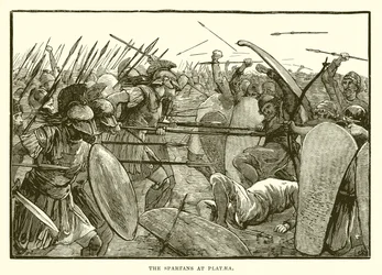 Die Spartaner bei Plataea