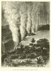 Die Victoriafälle, Sambesi-Fluss