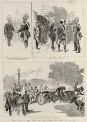 Der Besuch des Zaren beim deutschen Kaiser in Berlin