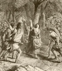 Die Entführung von Jennie (Lithografie)