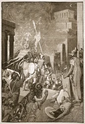 Der Angriff auf die Zitadelle von Karthago