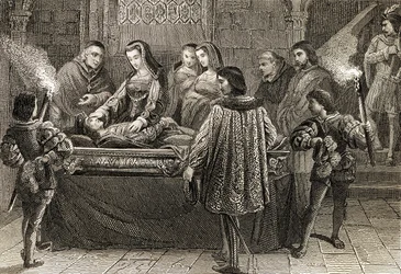 Das Begräbnis von Philipp dem Schönen (1478-1506)